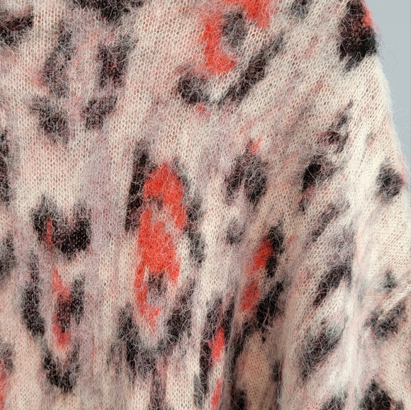 Anthropologie Zoey Leopard Cardigan size MP - Picture 5 of 15